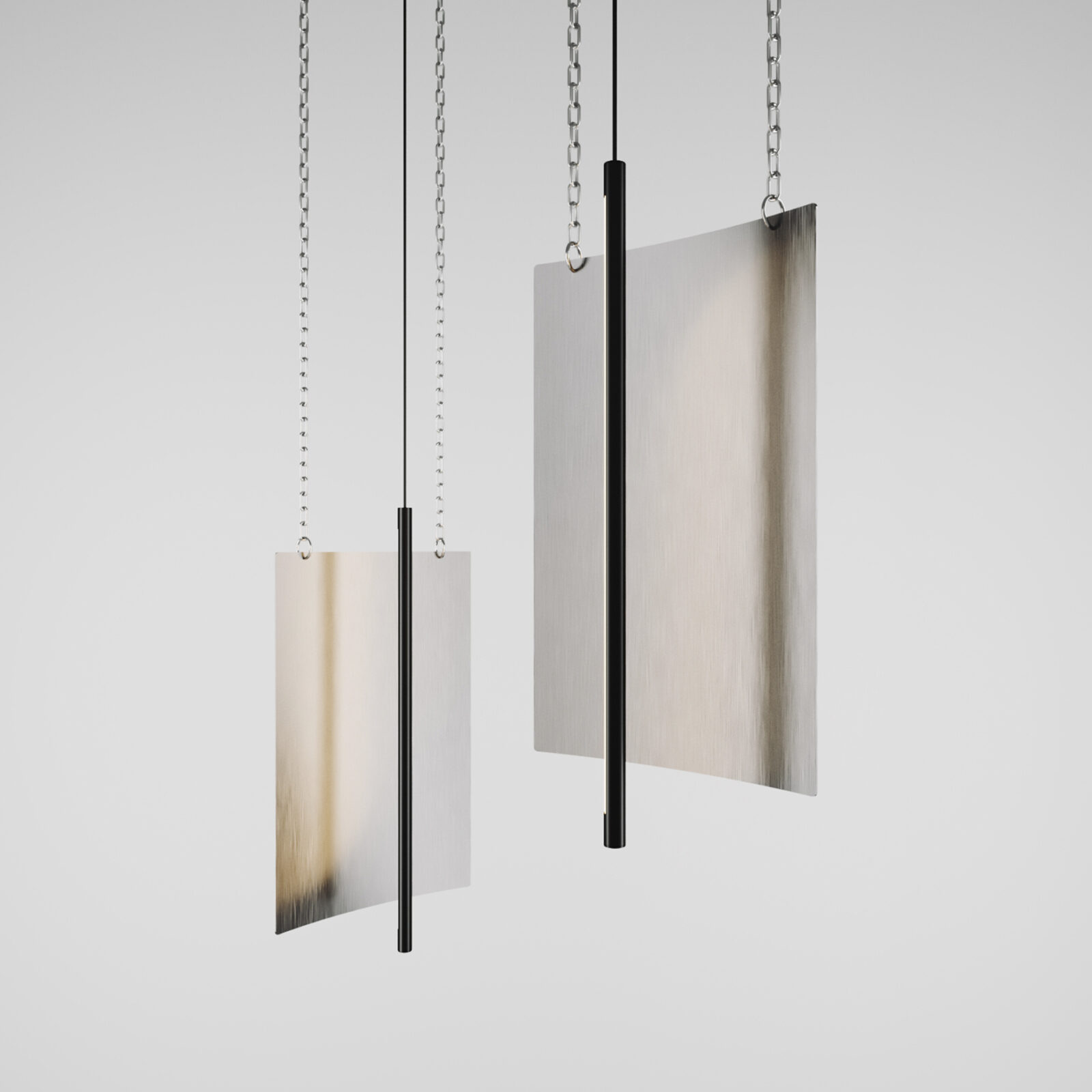 Svitlotin Anisotropy Ceiling Lamp in Metal — 11